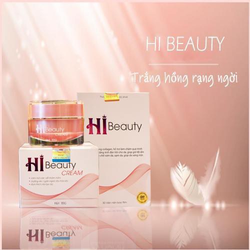 ✅Bộ sản phẩm(Uống+Bôi+Serum+Sữa Tắm) ❤️[ CHÍNH HÃNG ] ❤️ Hi Beauty Trắng Da, Sạch Nám