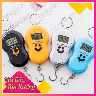 Cân điện tử cầm tay mặt cười max 40kg