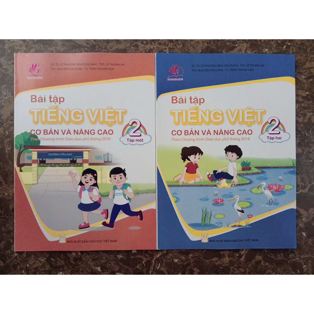 Sách - Combo Bài tập Tiếng Việt cơ bản và nâng cao lớp 2 - Theo chương trình giáo dục phổ thông 2018 (2 tập)