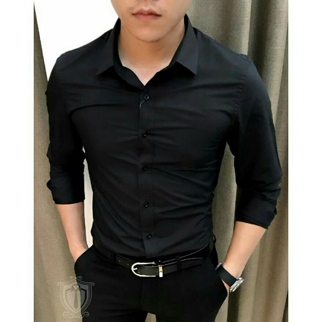 ✅ 🔝 Áo Sơ Mi Nam  Công Sở vải Lụa mát , Không Nhăn, Dài Tay Giá tại Xưởng 💯 █▓▒░