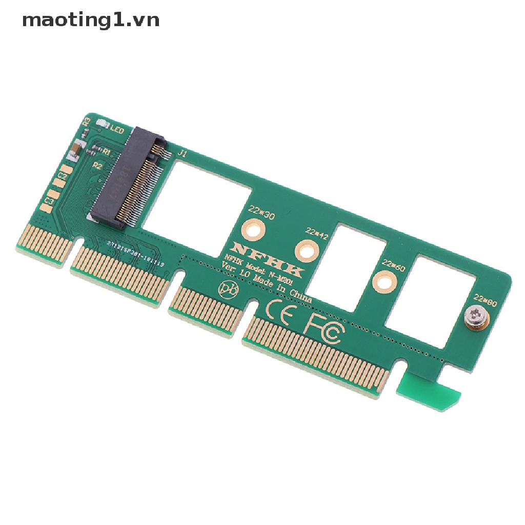 Bảng mạch chuyển đổi NVMe M.2 NGFF SSD sang PCI-E PCI express 3.0 16x x4 | WebRaoVat - webraovat.net.vn