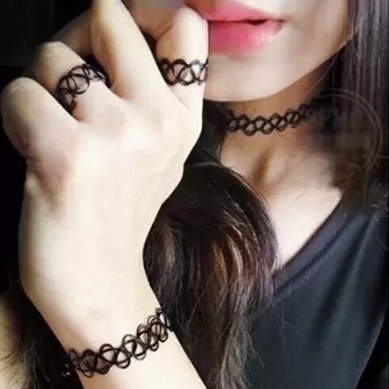 Vòng cổ Thép Titan Mặt Hình Lục Giác Thông Minh