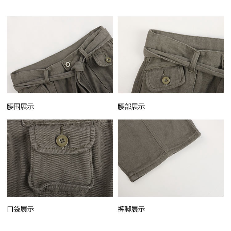 Quần Jean Đen Ống Rộng Phong Cách retro Mỹ Cá Tính Cho Nữ