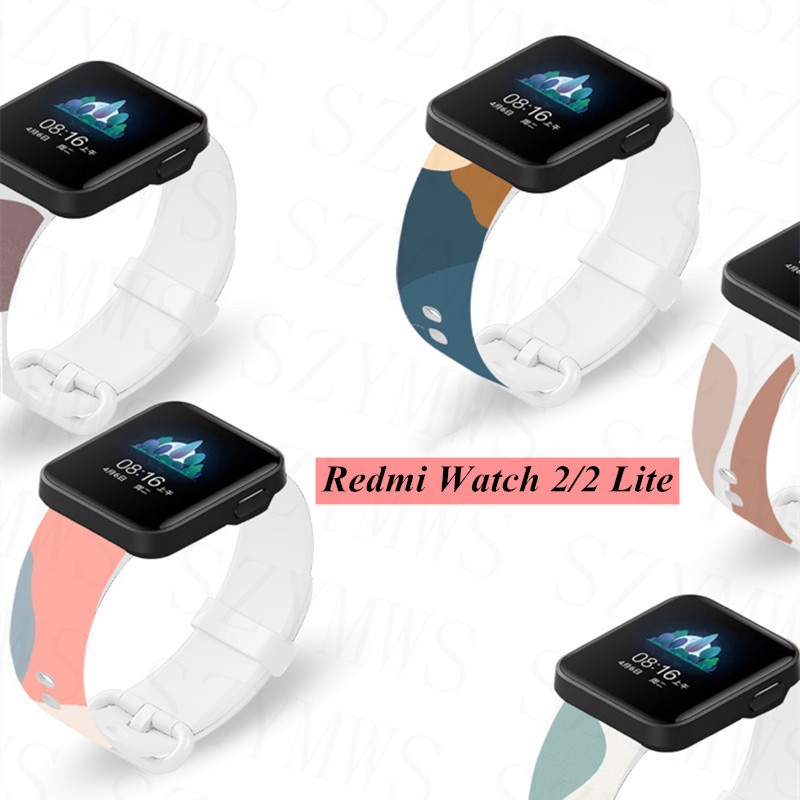 Dây Đeo Thay Thế Bằng Silicone Cho Đồng Hồ Redmi Watch 2 Lite / Xiaomi POCO 2