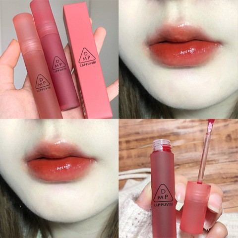 (Hàng Mới Về) Son kem lì dưỡng ẩm mềm môi lâu trôi Cappuvini | BigBuy360 - bigbuy360.vn