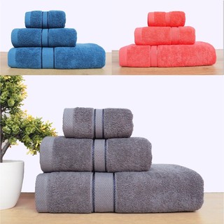 Set khăn tắm khăn mặt hàng xuất khẩu cao cấp