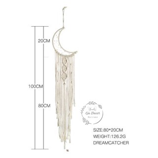 [Giá ưu đãi] Dreamcatcher Trăng Macrame trang trí phòng