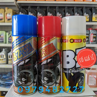 Combo 3 chai Xịt dưỡng sên, rửa sên, dưỡng bóng vỏ BZ