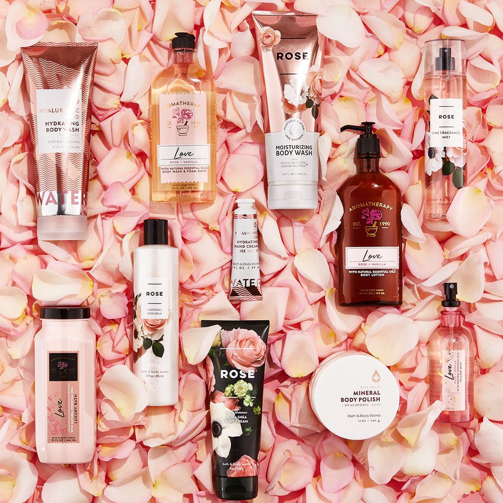 🤎 𝐁𝐨𝐝𝐲𝐦𝐢𝐬𝐭𝐯𝐧 - Body mist xịt thơm toàn thân Bath & Body Works Rose (30ml-50ml-100ml) 🤎 | BigBuy360 - bigbuy360.vn