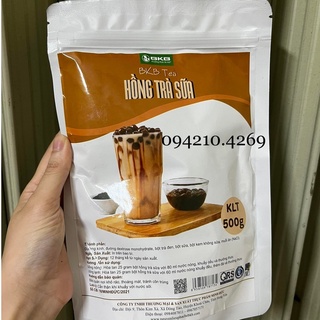 Bột trà sữa pha sẵn bkb vị hồng trà gói 500g - tiện dụng thơm ngon - nguyên liệu trà sữa