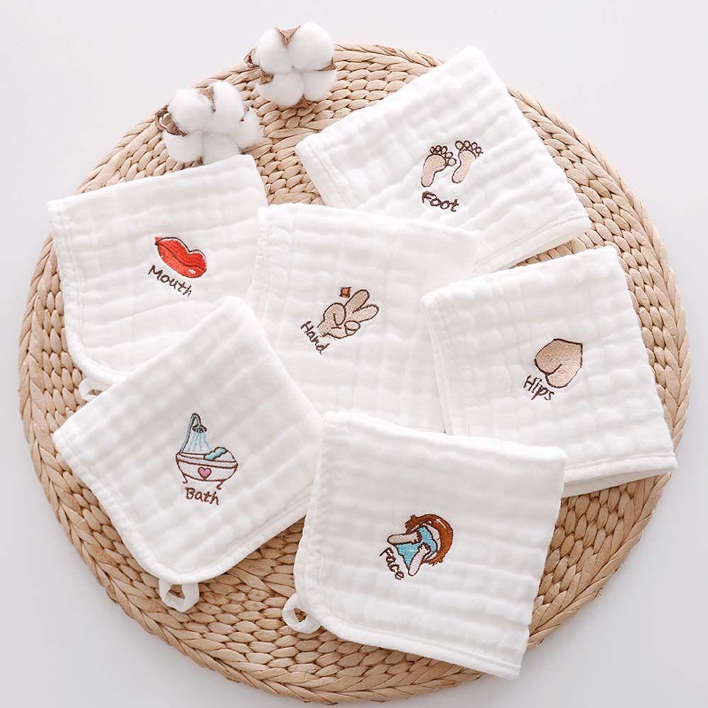 Khăn Lau Mặt Họa Tiết Hoạt Hình Xinh Xắn Dành Cho Các Bé