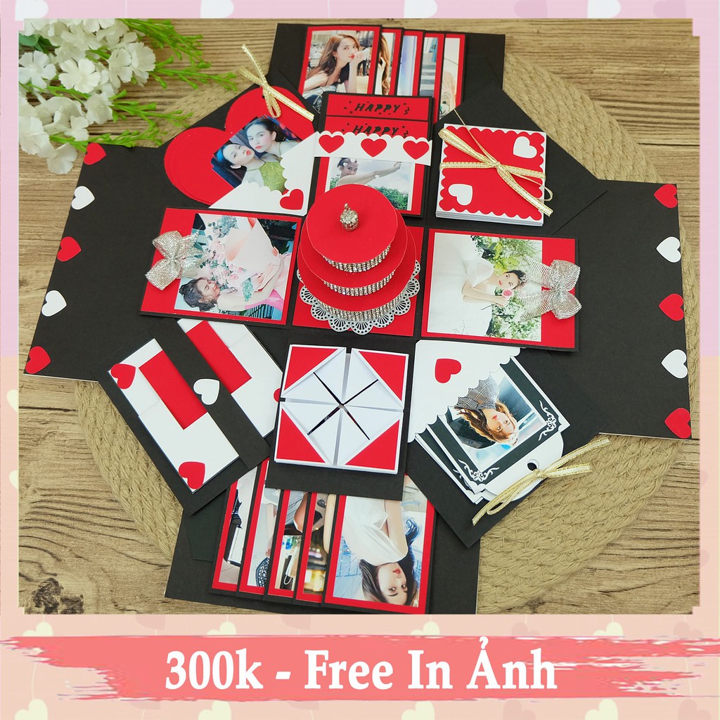 [ FREE SHIP] Hộp quà LOVE BOX K18