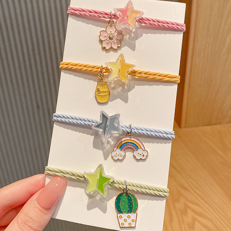 Dây Thun Cột Tóc Nhiều Màu Mới 2021 Độc Đáo