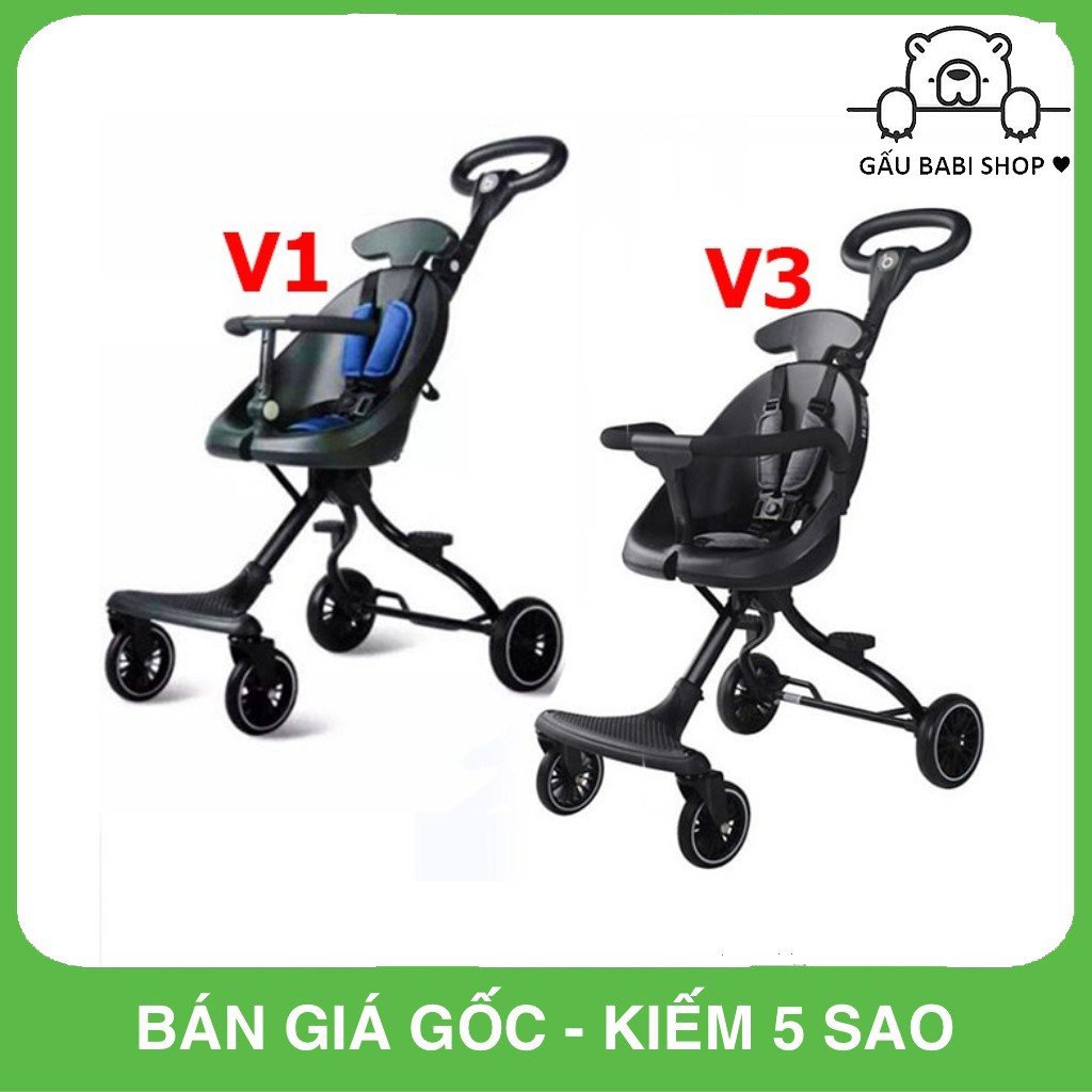 XE ĐẨY V3 ✔️ RẺ VÔ ĐỊCH !!!✔️ Xe đẩy V3 đi bộ 2 chiều gấp gọn Baobaohao cho bé