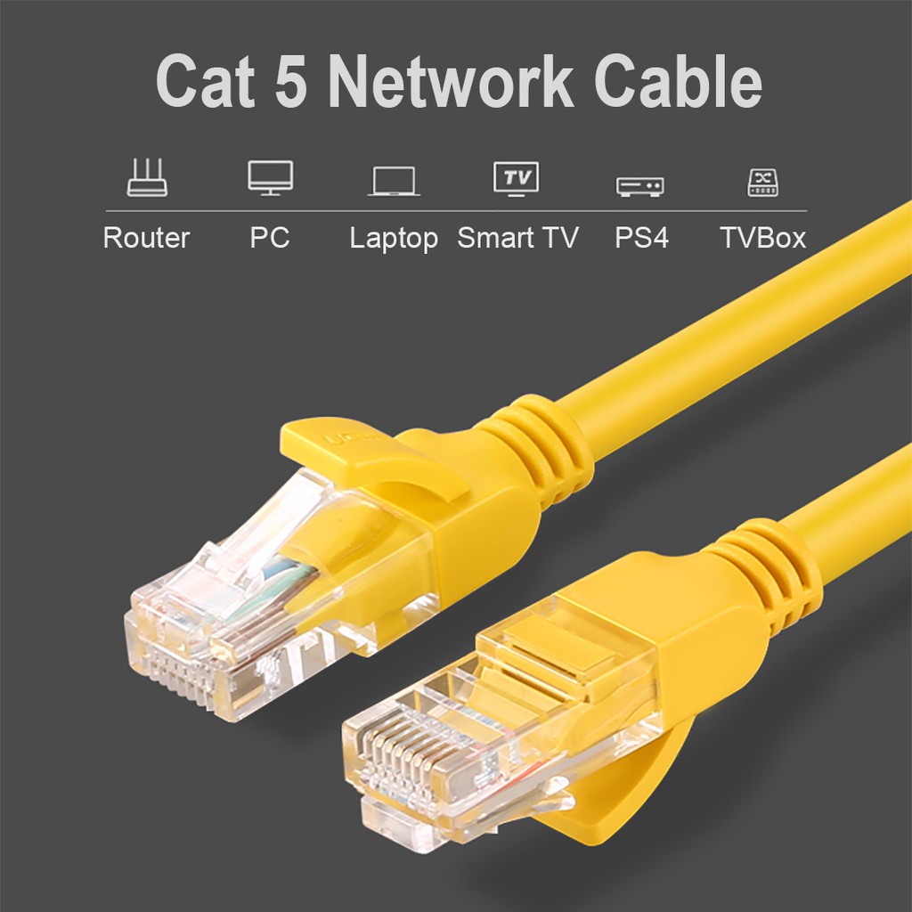 Cáp Mạng Đúc Sẵn Cat5e UTP 100Mbps cao cấp UGREEN NW103