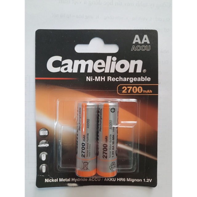 Pin sạc 2700mah camelion