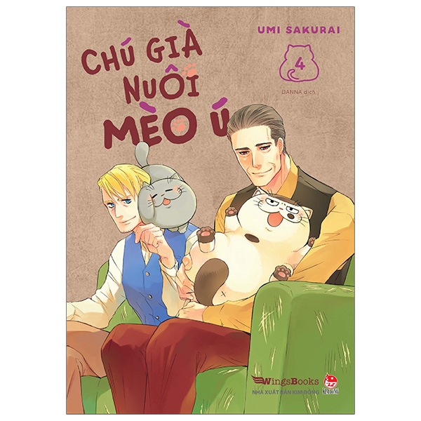 Sách - Chú Già Nuôi Mèo Ú - Tập 4