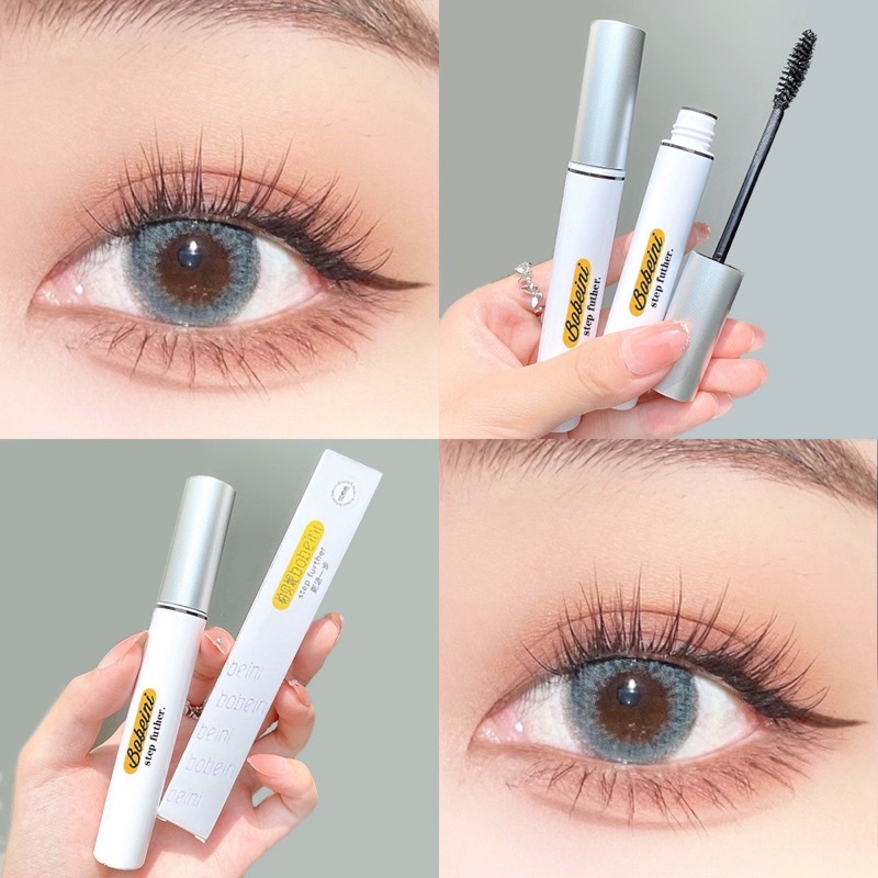 Chuốt Mi Mascara Bobeini Làm Dày Mi, Cong Mi Không Trôi Chống Thấm Nước Magic Colorful Slender Mascara