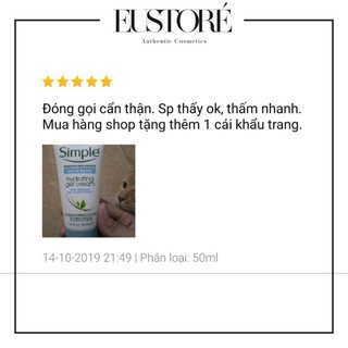 Gel Dưỡng Simple Water Boost Hydrating