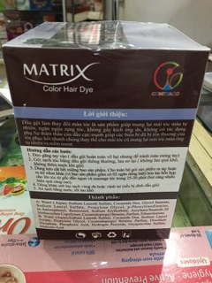 Dầu gội Matrix Gội là nâu (hộp 10 gói ,25ml/gói )
