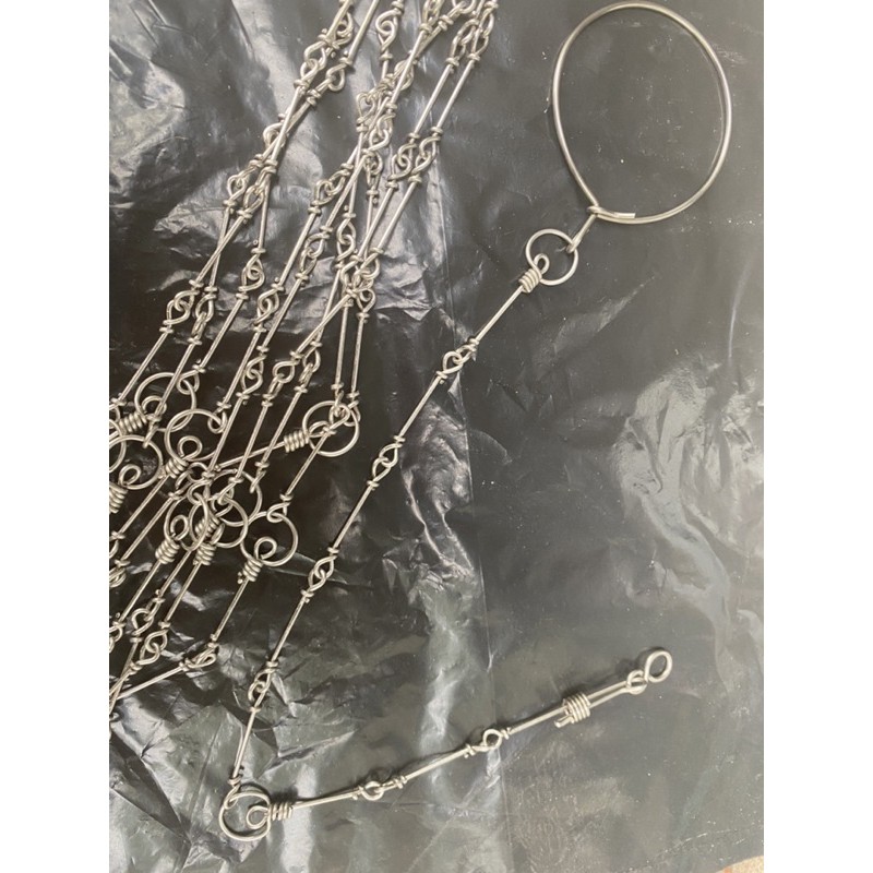 Xích chân cho vẹt kiểu thái lan 30cm - bán vì đam mê