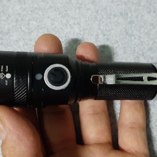 Đèn Pin mini XML-T6 3 chế độ - cổng sạc micro USB
