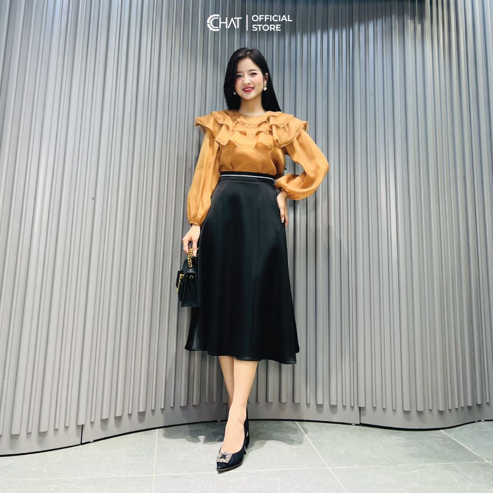 Áo bèo rủ đè ren 3T CChat Clothes