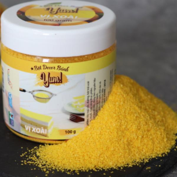 Bột rắc trang trí bánh, Bột ngũ cốc trang trí bánh Yum nhiều mầu sắc và hương vị nhà Beemart