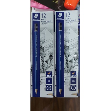 Hộp 12 chiếc bút Chì Đức Steadtler xanh 100 chính hãng