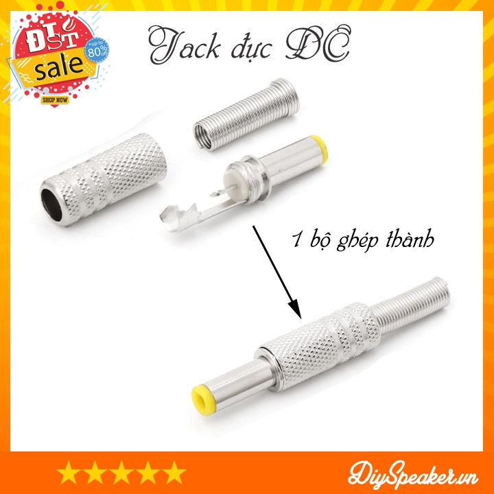 Jack sạc DC-099 chuẩn 5.5mm x 2.1mm