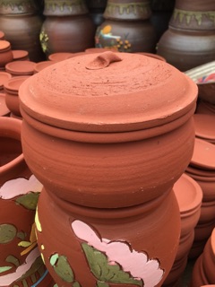 Niêu đất kho cá,nấu cơm-sire 18cm(sản phẩm gốm phù lãng)