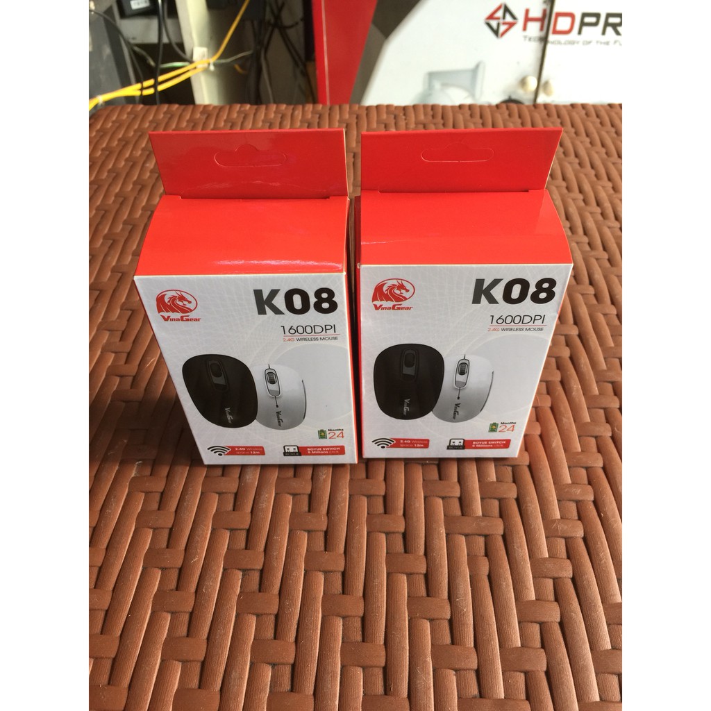 Chuột không dây chính hãng V-DRA K08