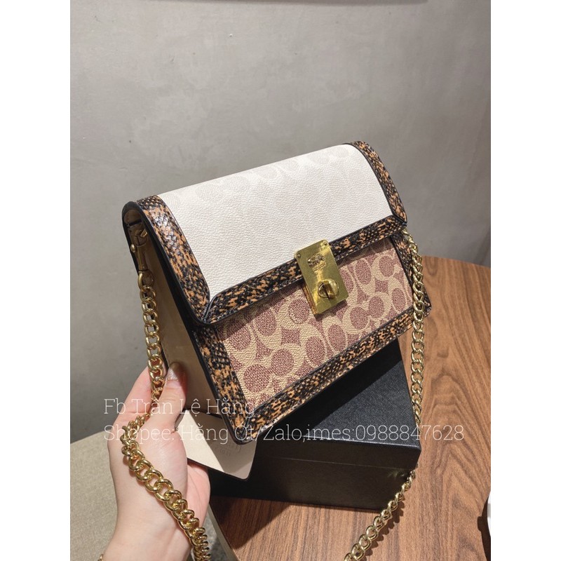 Túi chữ COO Size 22cm kèm hộp xuuuuất xịn