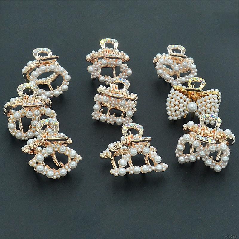 Kẹp tóc ngọc trai giả dễ thương cho bé gái