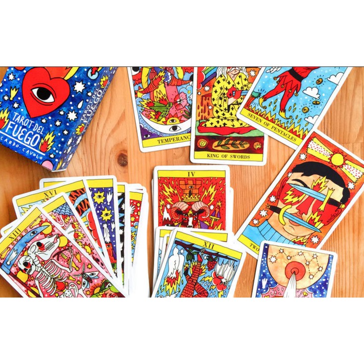 Bộ bài Fuego Tarot (Mystic House Tarot Shop)