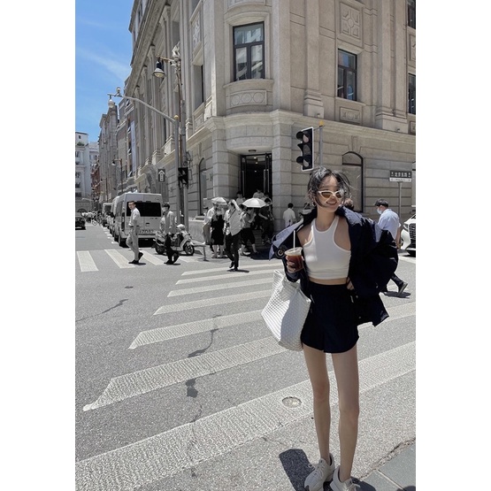 Áo croptop ba lỗ MOODY NUDY | BigBuy360 - bigbuy360.vn