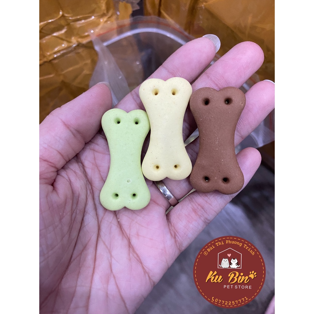 [ Thái ]￼ Snack cookie xương sữa mài răng canxi cho Rat, Hamster, Thỏ, Chó, mèo,...