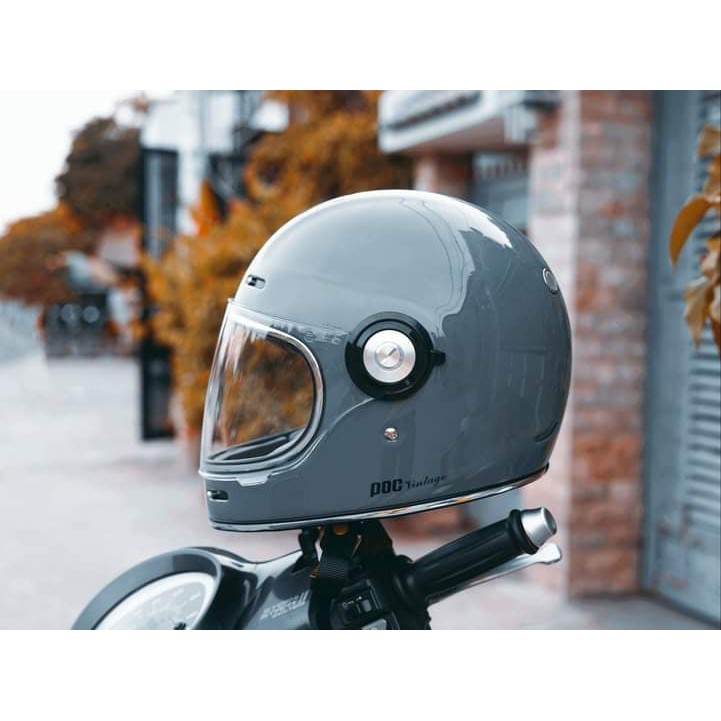 Nón fullface POC RETRO Shiny black