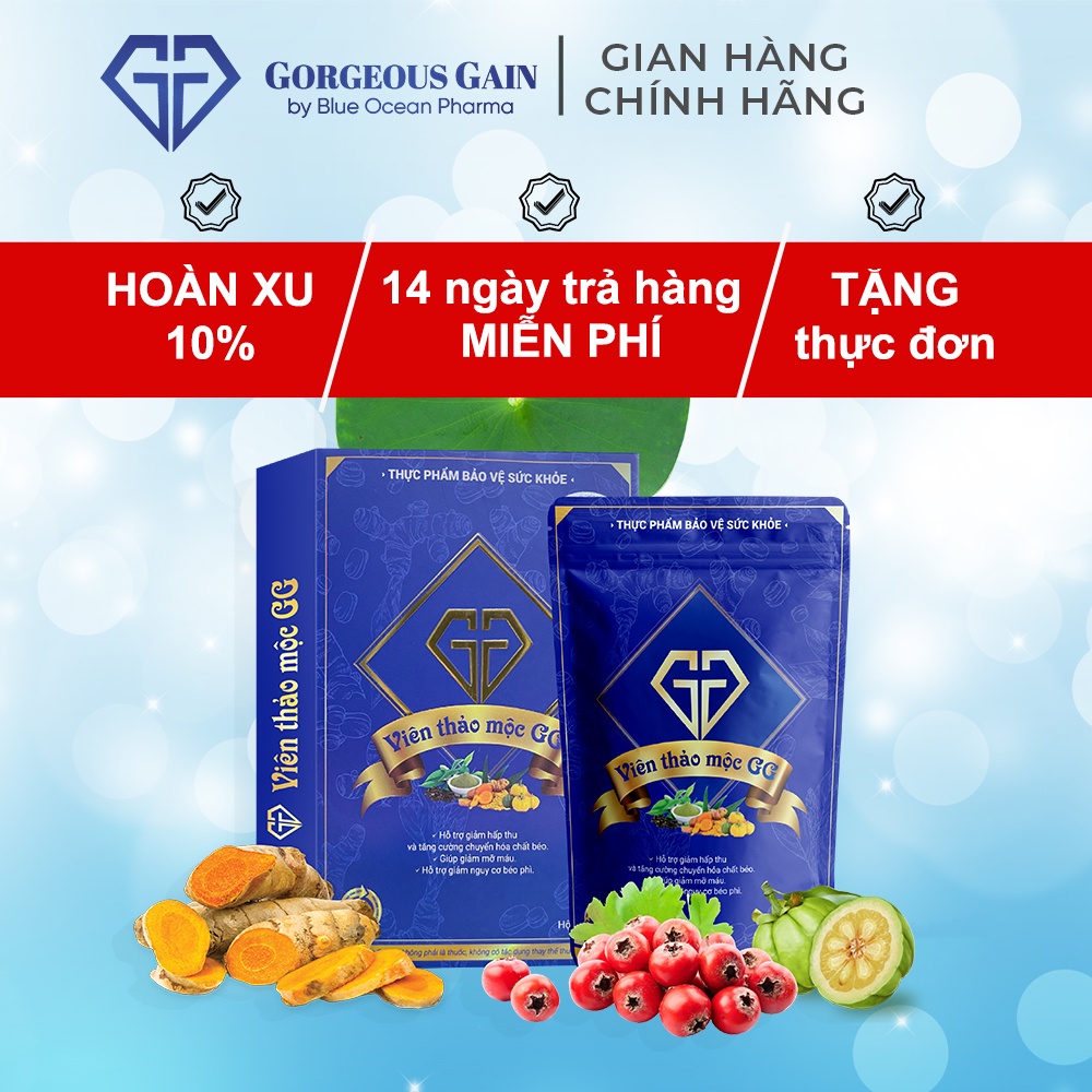 Viên Thảo Mộc GG Giảm Cân - Hiệu quả với cả Người Thừa Cân Lâu Năm.