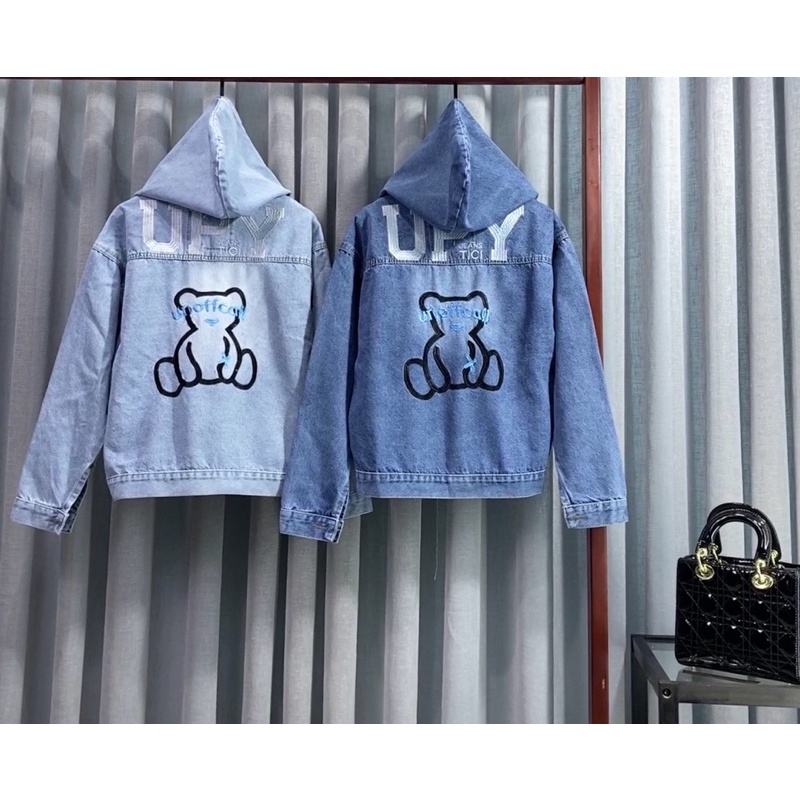 [THỜI TRANG HÈ] Áo Khoác Nữ Jean AIORI Áo Khoác Jeans Thời Trang Cao Cấp Có Nón Form Rộng Freesize Mẫu Thiết Kế Mới Nhất