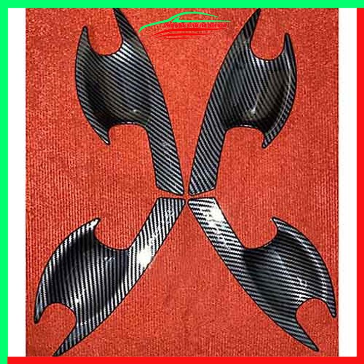 Ốp tay hõm Soluto 2019-2021 vân Carbon chống trầy bảo vệ cửa xe ô tô