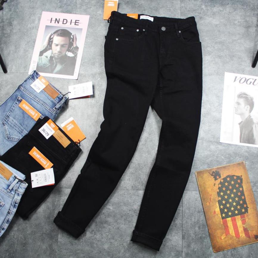 QJPB13 💖 Quần Jean P&B SKINNY ĐEN BLACK 💖 Chất Co Giãn Thoải Mái 💖 đẹp chất ngất không quất là sai lầm 💖💖 !
