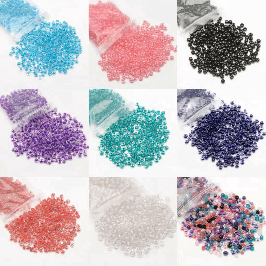 Gói 500 Hạt Pha Lê Xỏ Lỗ 4x3.2mm