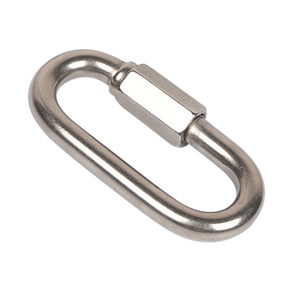 Móc khóa Mắt Xích Inox siêu chắc M4 (đường kính 4 milimet)