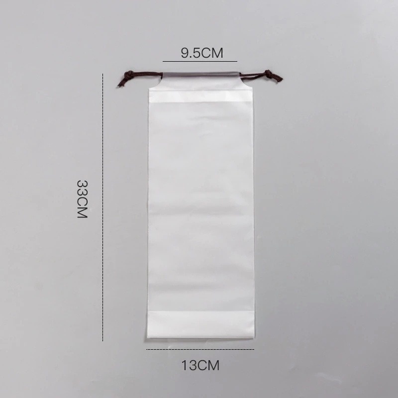 1 Túi Nhựa Đựng Dù Chống Nước Có Dây Rút Kích Thước 33X13cm Tiện Dụng