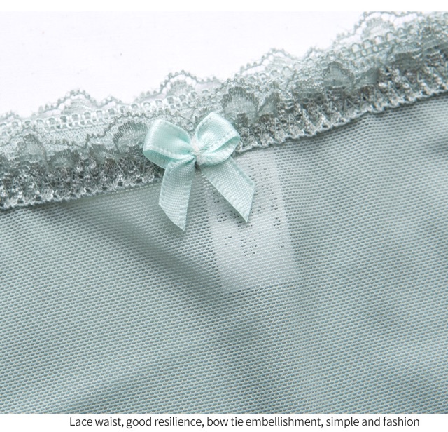 Quần Lót Lưới Viền Ren Siêu Mỏng Dai P038