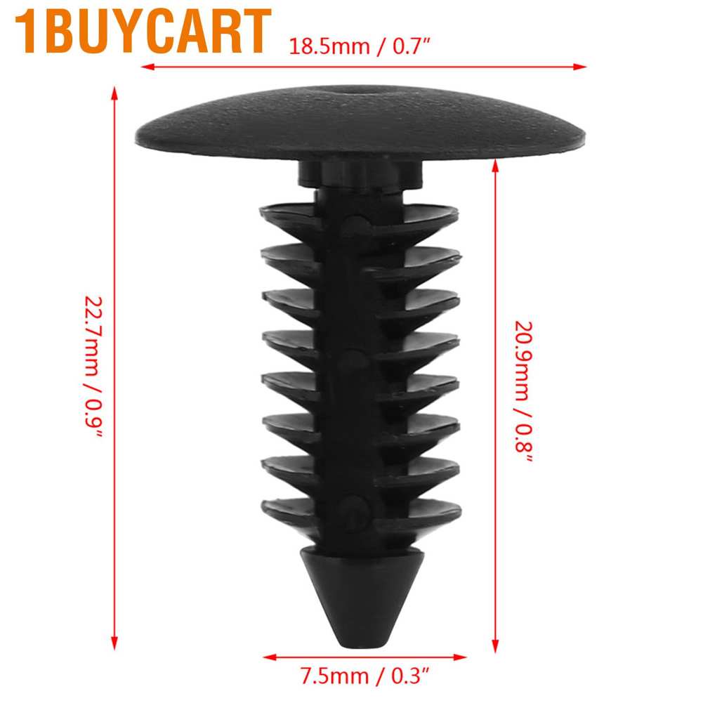 1buycart Bumper Retainer  Multiple Usage Fastener Clip Push Universal Car Door for Tools Fixed