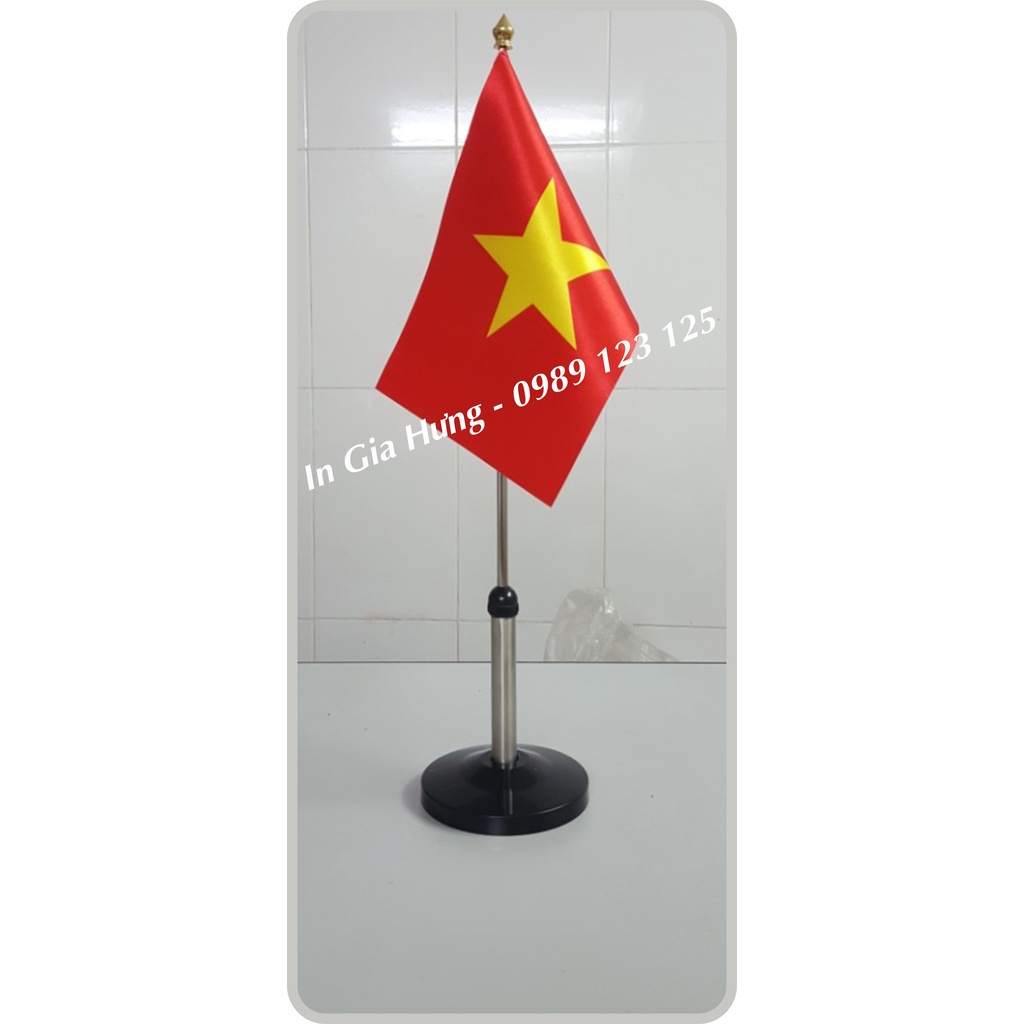 Bộ Cờ Để Bàn Các Nước (Cán Inox - Cờ Chọn Theo Yêu Cầu)