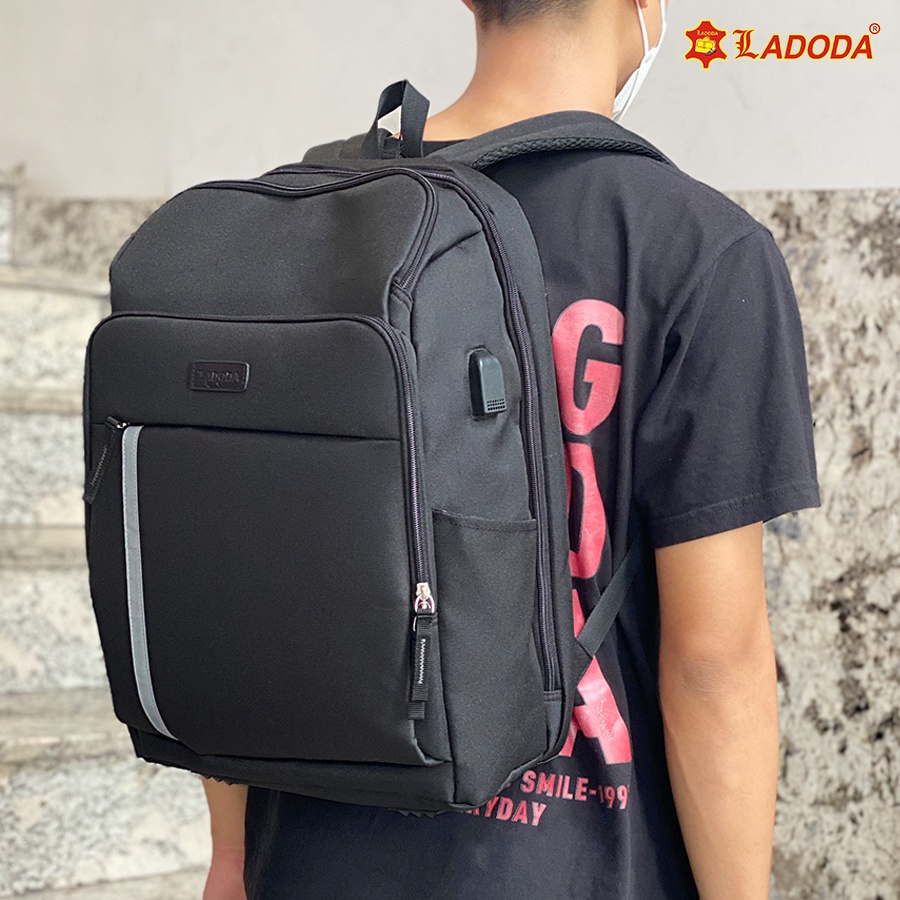Balo laptop, balo đi học nam nữ Ladoda chính hãng BL351