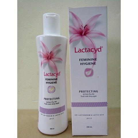 Dụng dịch vệ sinh phụ nữ Lactacyd Feminine hygiene 250ml